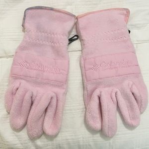 Columbia Pink Gloves woman size S